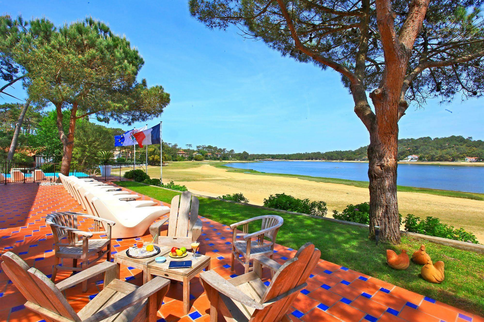 Hotel Les Hortensias Du Lac Soorts-Hossegor Exterior photo